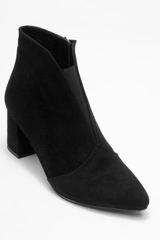 Finda Leder Blockabsatz Stiefel