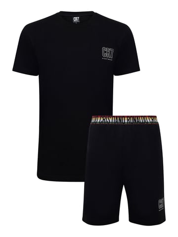 CR7 Cristiano Ronaldo Herren Pyjama World Cup Edition Schlafanzug, Pyjama Set, Nachtwäsche
