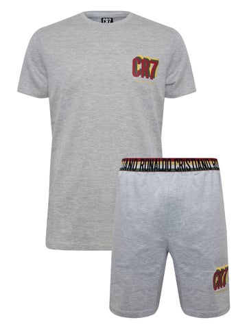 CR7 Cristiano Ronaldo Herren Pyjama World Cup Edition Schlafanzug, Pyjama Set, Nachtwäsche