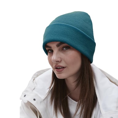 Beechfield Unisex Strickmütze für Erwachsene (Blau)