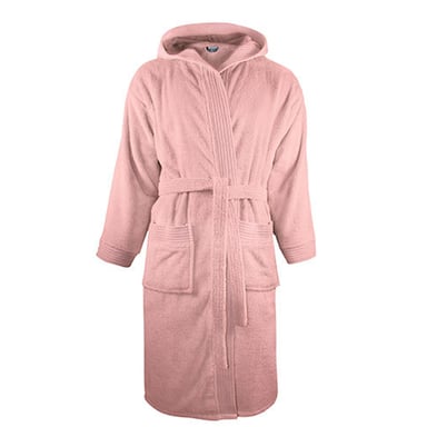 The One Towelling - Morgenmantel für Herren/Damen Unisex, mit Kapuze (Lachs)