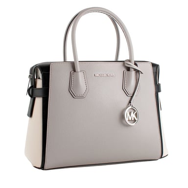 Michael Kors Graue Lederhandtasche