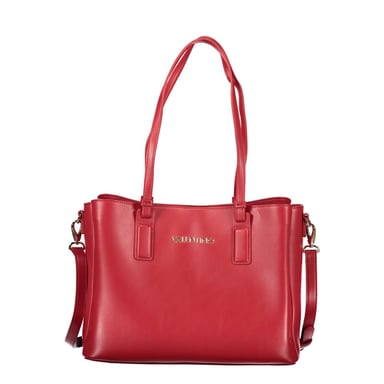 Mario Valentino Rosso Polyurethan Damenhandtasche