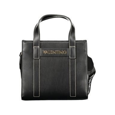 Mario Valentino Nero Polyurethan Damenhandtasche