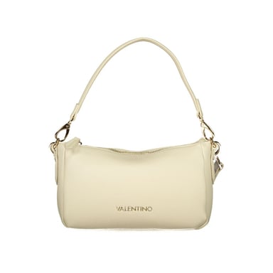 Mario Valentino Beige Polyurethan Damenhandtasche mit Schultergurt