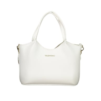 Mario Valentino Bianco Polyurethan Damenhandtasche