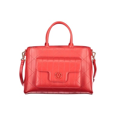 Mario Valentino Rosso Polyurethan Damenhandtasche