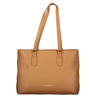 Mario Valentino Braune Polyurethan Damenhandtasche