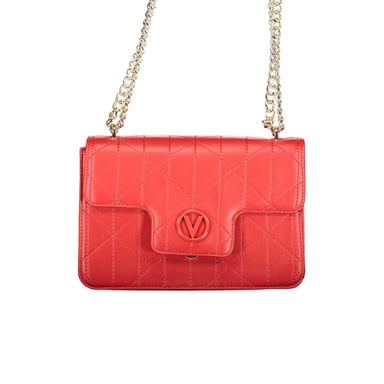 Mario Valentino Rosso Polyurethan Damenhandtasche