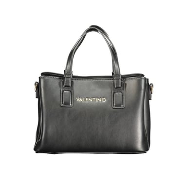 Mario Valentino Schwarze Polyurethan Damenhandtasche