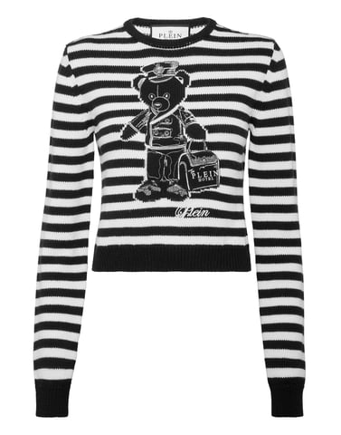 Pullover Rundhalsausschnitt Ls Teddy