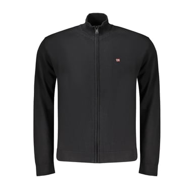 Napapijri Schwarzer Baumwollpullover für Herren