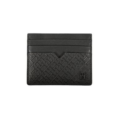 Tommy Hilfiger Schwarze Leder Geldbörse für Herren