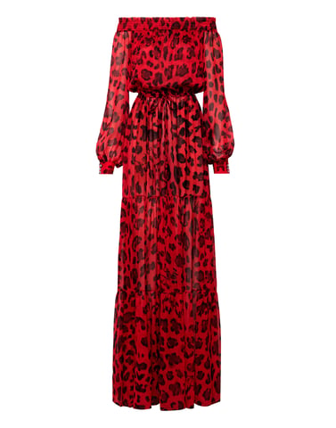Kleid Leopard