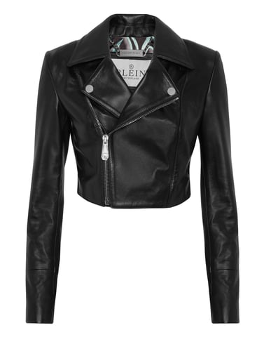 Leder Biker Flame Racing