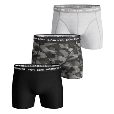 3er-Pack Herren Baumwoll-Stretch-Boxershorts weiche Unterwäsche für den Alltag