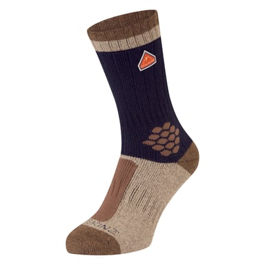 Recycelte Wolle Mid Farbblock Wander-Socken für Herren und Damen