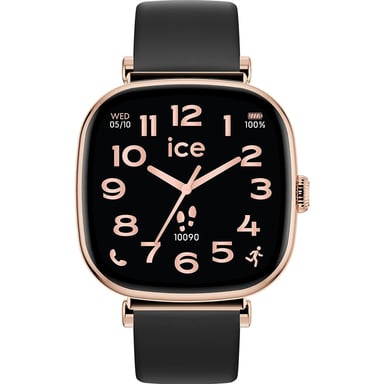 Ice Watch Ice Smart Sq 2.0 - Rose-gold - Black Schwarz Damen Armbanduhr 025890 -