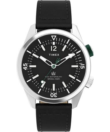 Timex Waterbury Traditional Schwarz Herren Armbanduhr TWH6Z3810