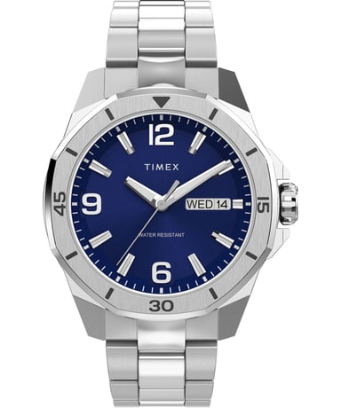 Timex Essex Silber Herren Armbanduhr TW2W79500