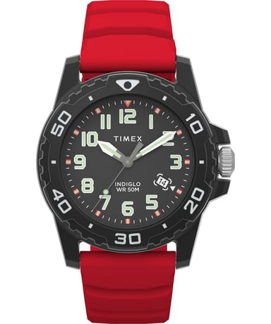 Timex Main Street Main Street Rot Herren Armbanduhr TW5M61000