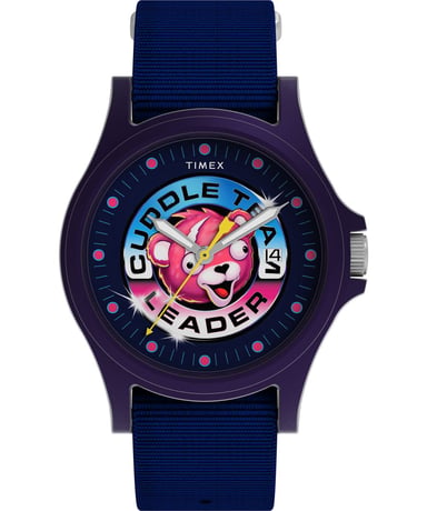 Timex X Fortnite Acadia Blau Herren Armbanduhr TW2Y46200