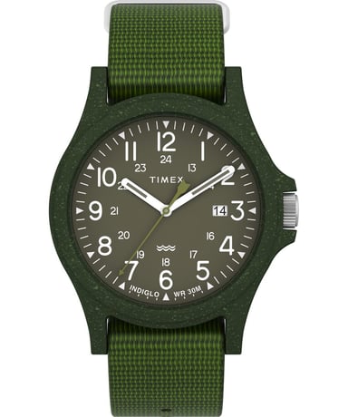Timex Reclaim Ocean Grün Herren Armbanduhr TW2V96000