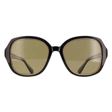 Serengeti Hayworth SS538001 glänzend schwarz transparente Schicht Mineral polarisiert 555nm Sonnenbrille