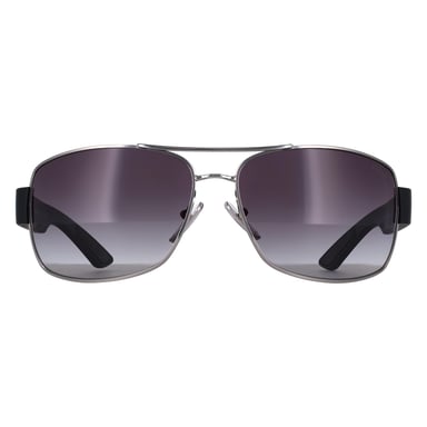 Prada Sport PSB52S 1BC09U Sonnenbrille mit silbergrauem Farbverlauf
