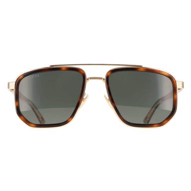 Gucci GG2073S 003 gold havanna grün Sonnenbrille