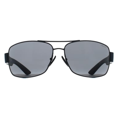 Prada Sport PSB52S 1AB06F schwarz dunkelgrau Sonnenbrille