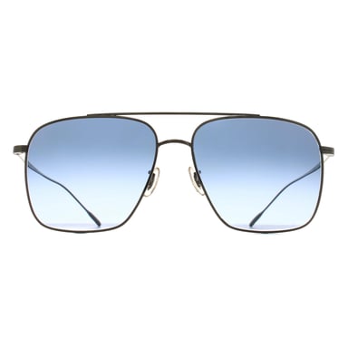 Oliver Peoples OV1320ST Dresner 5036Q8 silberne Sonnenbrille mit Farbverlauf