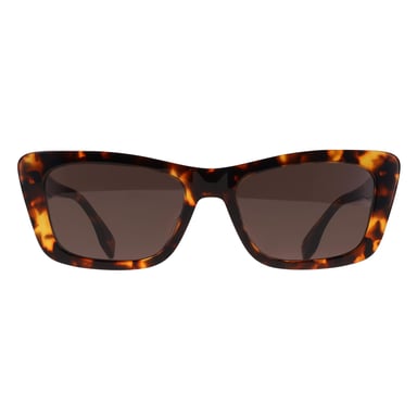 Fendi FE40185I Schriftzug 52N dunkel havannagrün Sonnenbrille