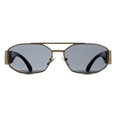 Versace VE2287 100287 gold dunkelgrau Sonnenbrille