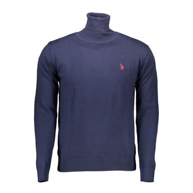 U.S. POLO ASSN. Blauer Baumwollpullover für Herren