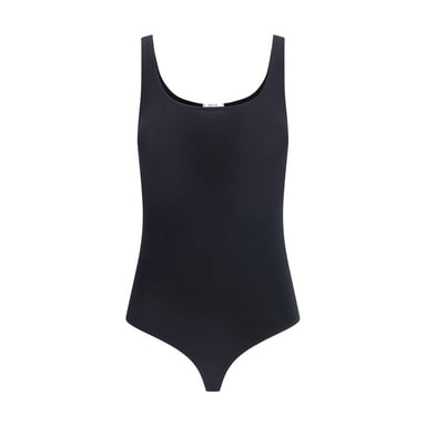 Wolford Schwarzer Baumwoll-Body