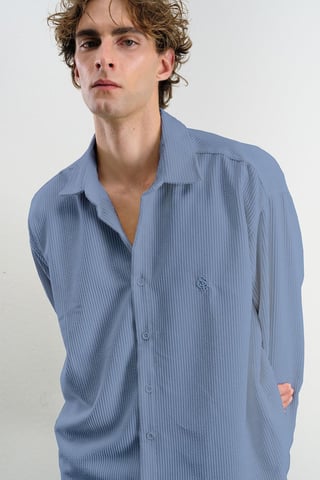 Oversized Samtshirt