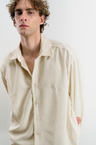 Oversized Samtshirt