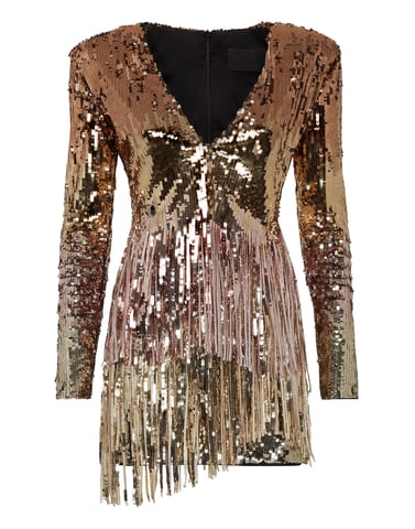 Philipp Plein Kurzes Kleid - Gold