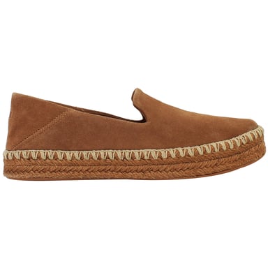 Toms Carolina Damen Espadrilles in Dunkelbraun