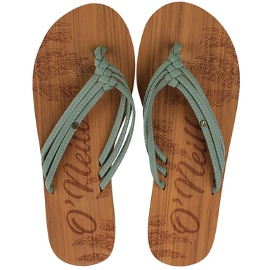 O'Neill Ditsy Damen Flip-Flops in Grün