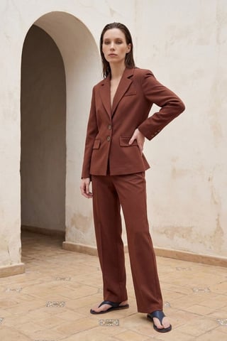 Damen Blazerjacke im Regular Fit