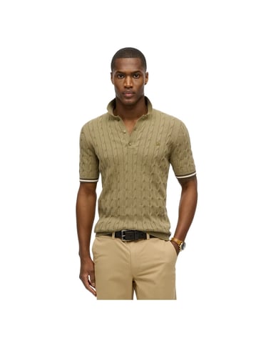 Superdry Herren-Strickpolohemd