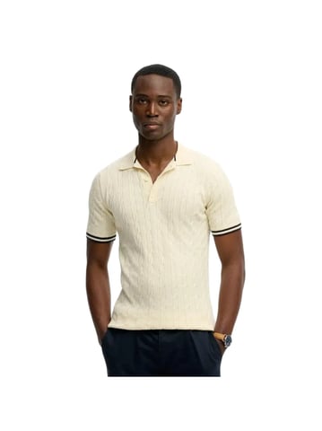 Superdry Herren-Strickpolohemd
