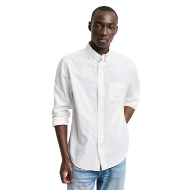 Gant - "Fit Archive" Button-Down-Hemd für Herren (Cremefarbe)