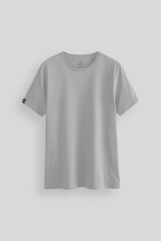 Herren Baumwoll-Elastan Rundhals T-Shirt