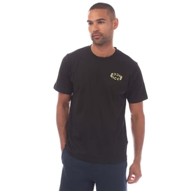 Nicce - "Tanetta" T-Shirt für Herren, Baumwolle, Regulär (Schwarz)