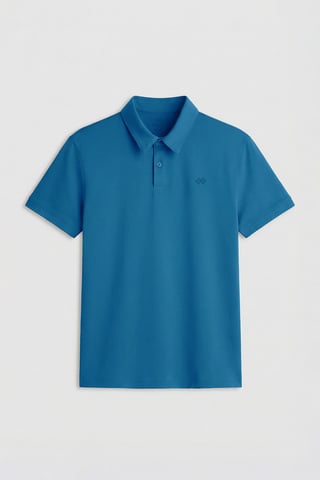Herren Baumwoll-Elastan Polo-Shirt