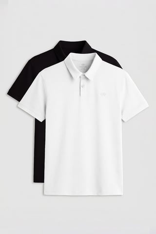 Herren-Polohemd aus Baumwollmischung