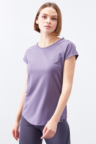 Damen Kurzarm Rundhals T-Shirt